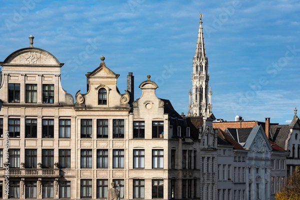 Obraz Brussels Buildings, Belgium