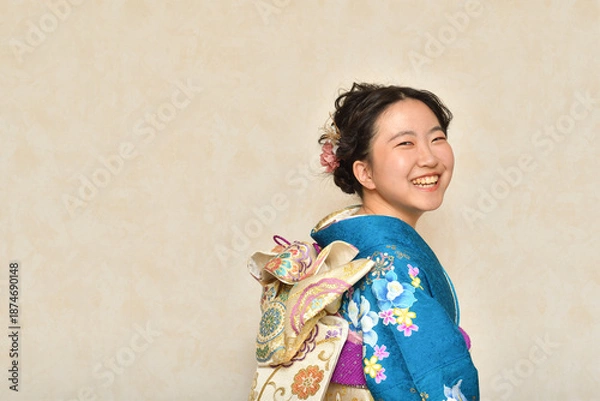 Obraz 振袖の女の子