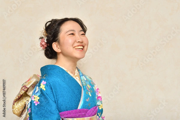 Obraz 振袖の女の子