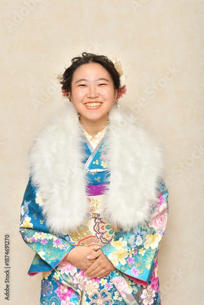 Obraz 振袖の女の子