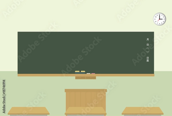 Obraz 黒板