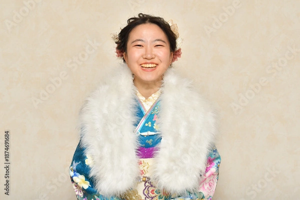 Obraz 振袖の女の子