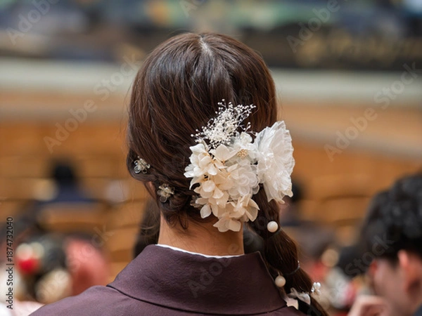 Obraz 二十歳の誓い、春の光に包まれて