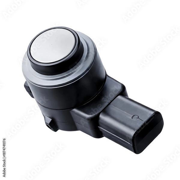 Obraz Car Parking Sensor Isolated on White Background