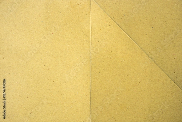 Obraz yellow paper background with a folded texture