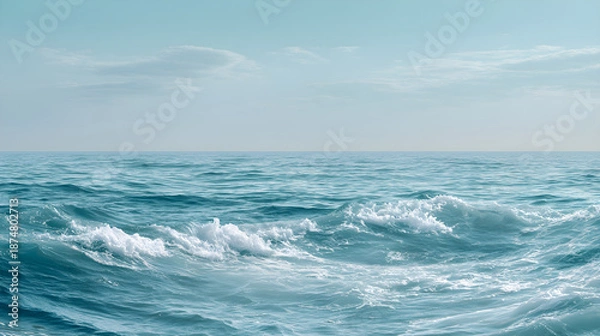 Obraz waves on the sea