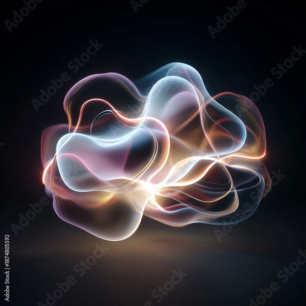 Obraz abstract fractal background