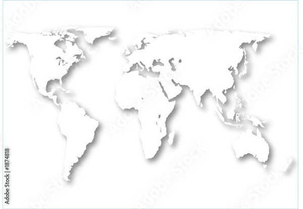 Fototapeta globus ilustracja