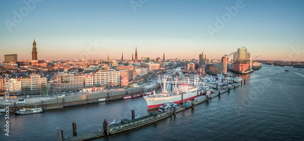 Fototapeta Hamburg Hafencity