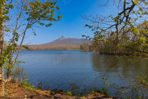 Obraz 北海道大沼2025春-大沼の景色-08