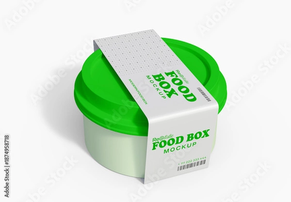 Obraz Simple Food Box Mockup