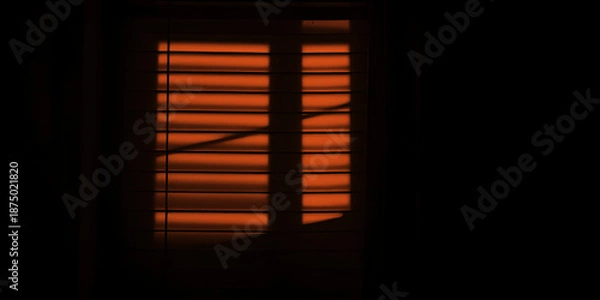 Obraz Minimalist Shadow Warm Light Background