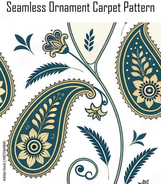 Fototapeta Seamless Pattern & Illustration