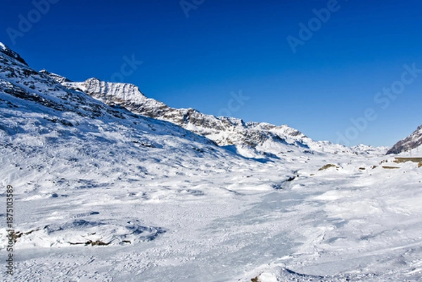 Obraz Lago ghiacciato