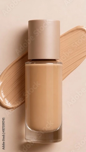 Obraz cosmetic foundation bottle