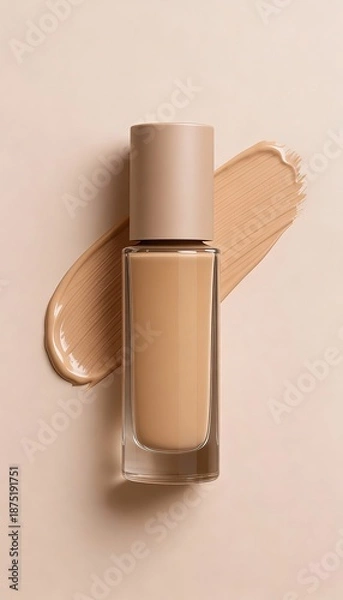Obraz cosmetic foundation bottle
