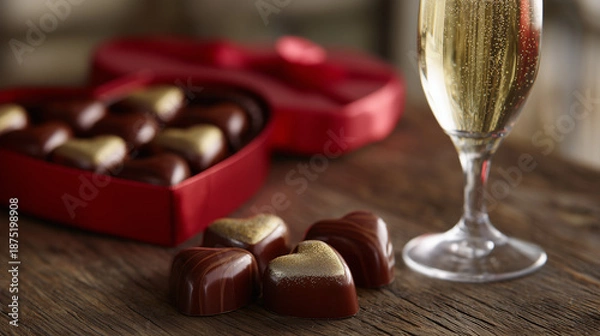 Obraz Chocolate and Champagne 