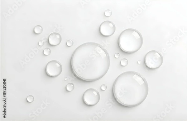 Obraz water drops 