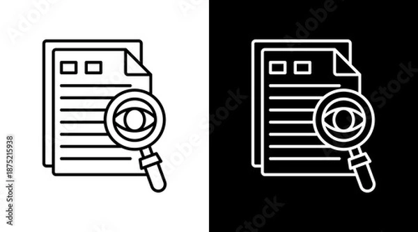 Obraz Transparency  White Icon Set Design