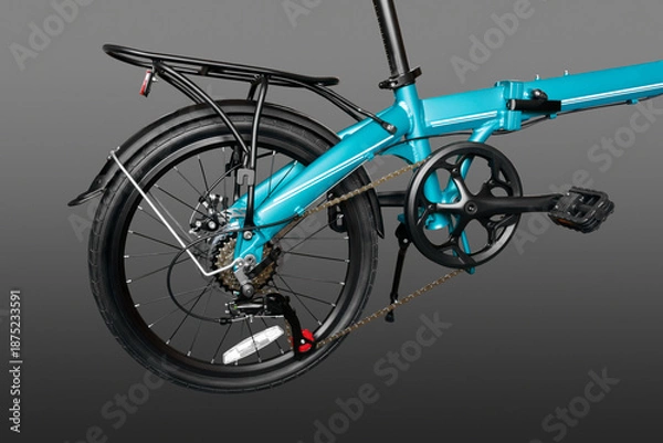 Obraz Folding compact bike.