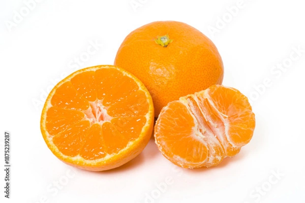 Obraz orange isolated on white background