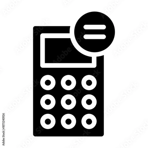 Obraz calculate icon