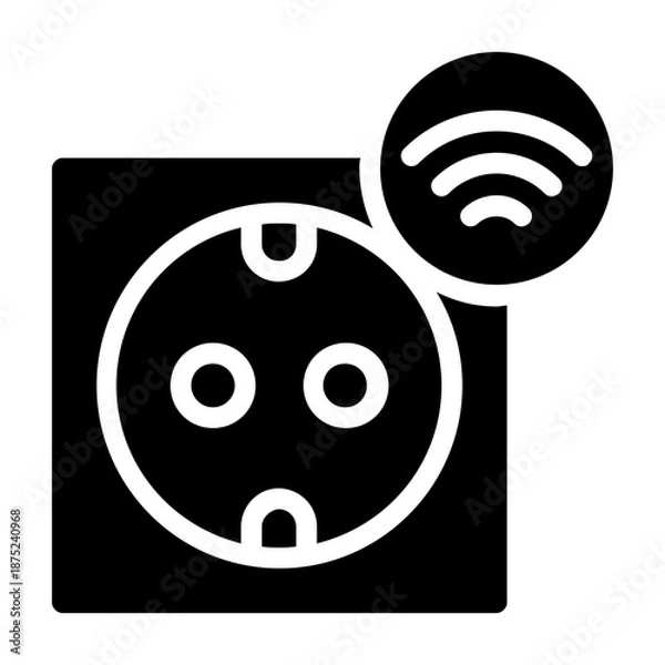 Obraz smart plug icon
