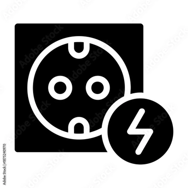 Obraz electric icon