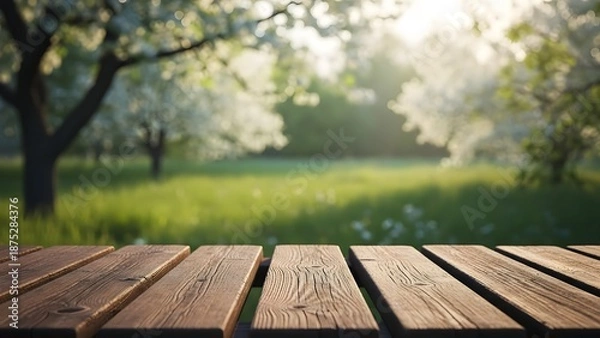 Obraz Easter springtime serenity a peaceful outdoor scene