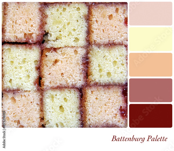 Obraz Battenburg palette