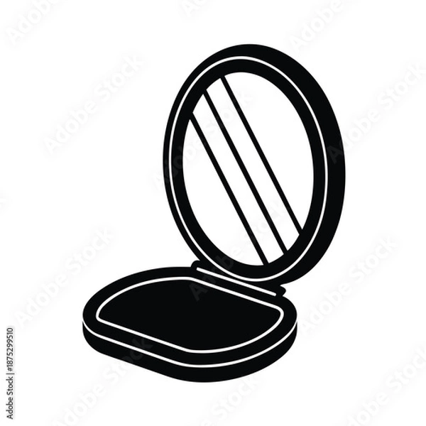 Obraz Portable Mirror Simple Icon