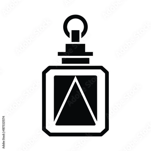 Obraz Refillable Perfume Bottle Icon