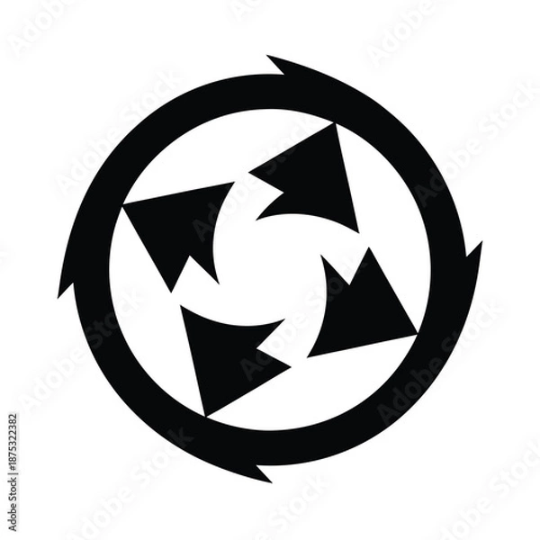 Obraz Reload Circular Motion Icon