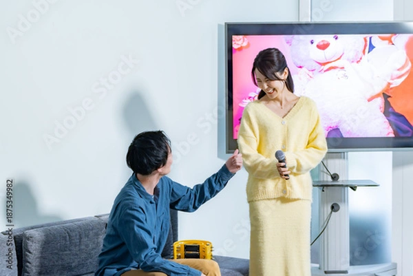 Fototapeta カラオケイメージ