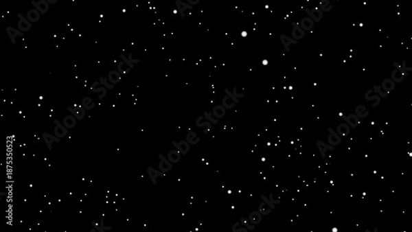 Obraz 空、イラスト、星、風景、雪、背景、夜、冬、夜空、青、自然、光、星空、宇宙