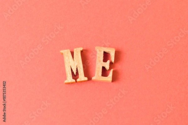 Obraz MEの文字イメージ