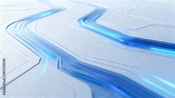 Obraz AI LLM Data Flow Optimization Concept