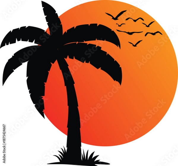 Obraz A peaceful landscap