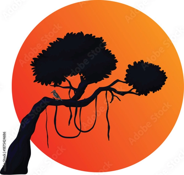 Obraz A peaceful landscap