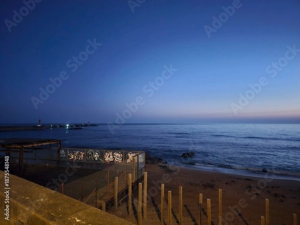 Obraz sunset on the beach