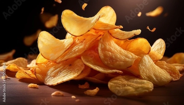 Fototapeta Chips