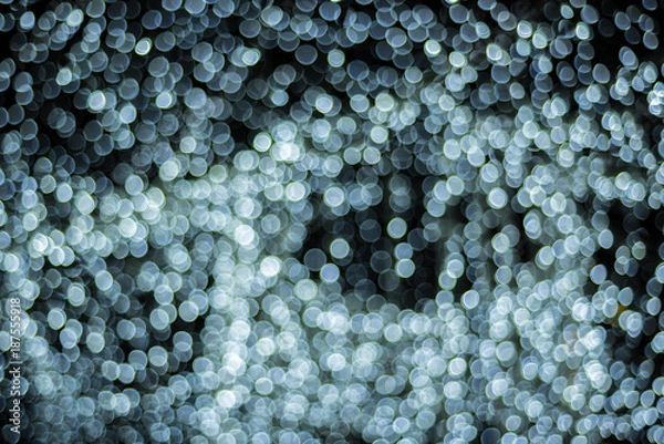 Fototapeta Abstract blurred bokeh background from illumination light.