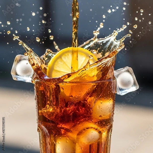 Obraz Iced Tea Splash.