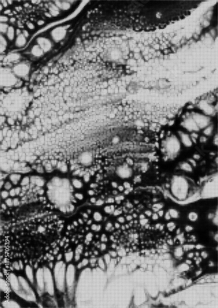 Obraz Large vector halftone watercolour texture with a transparent background