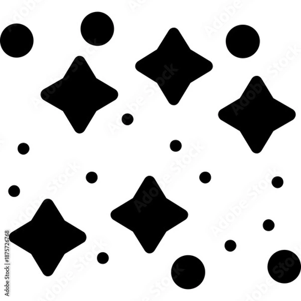 Fototapeta Confetti Icon