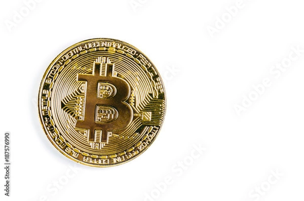 Obraz Close-up View On Bitcoin