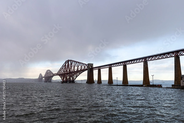 Obraz Forth Bridge Railway Bridge Over Water