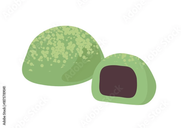 Obraz 美味しそうなうぐいす餅