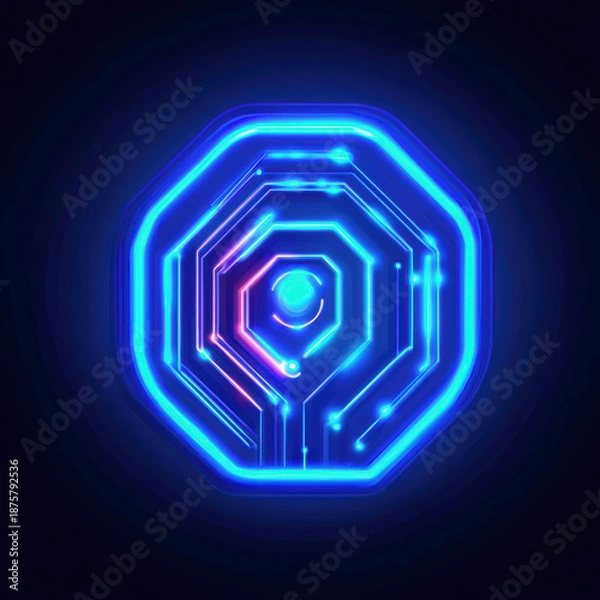 Obraz Designing logos that reflect innovation and creativity