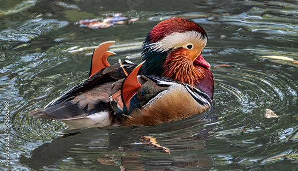 Obraz Mandarin Duck in Water